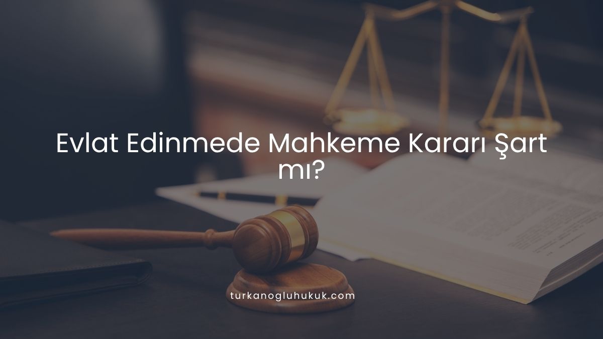 Evlat Edinmede Mahkeme Kararı Şart mı?